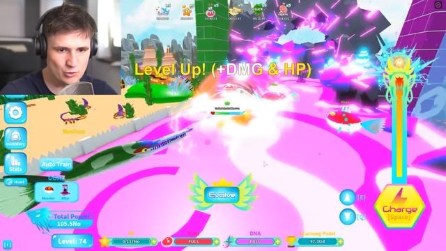 MAX LEVEL MUTANT EVOLUTION in Shark Evolution Roblox! смотреть онлайн