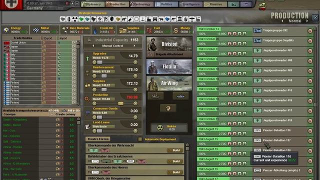 Let's Play Hearts of Iron 3: Black ICE 8 w/TRE - 156 (Germany) смотреть онлайн