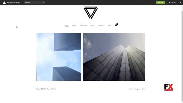 Elysium - Minimal WordPress Portfolio Theme Malakai Jojo смотреть онлайн