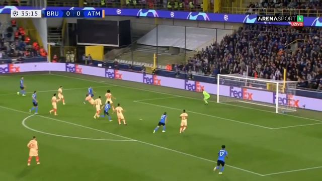 Kamal Sowah goal vs Athletico Madrid смотреть онлайн