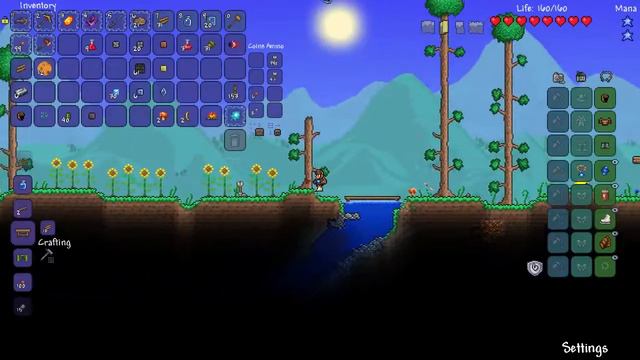 Super Modded Terraria Play Through! Episode 3 - EYE OF CTHULHU смотреть онлайн