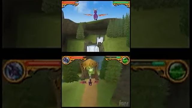 The Legend of Spyro: Dawn of the Dragon Nintendo DS Gameplay - Fly Spyro! смотреть онлайн