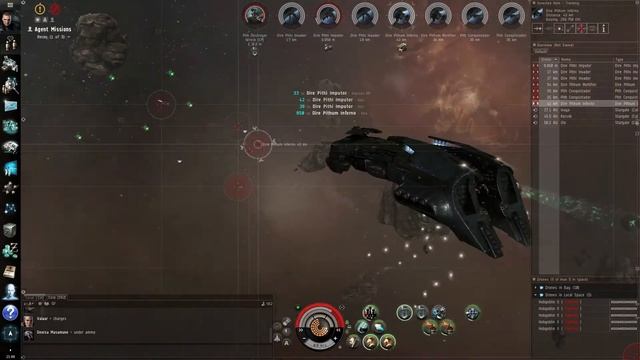 Bastion - Recon Part 1 , 2 , and 3 - Kronos - Full Clear + Blitz - EVE Online - Level 4 Missions смотреть онлайн