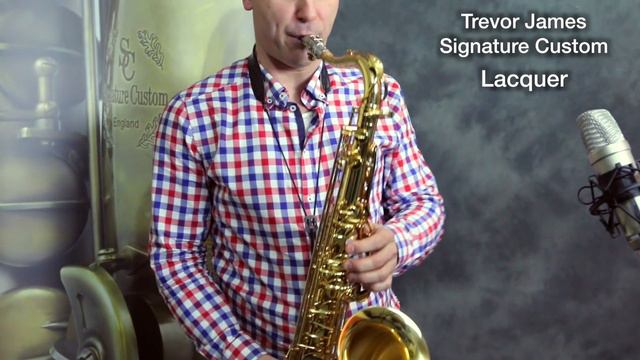 Comparing The Trevor James Signature Custom RAW Saxophones смотреть онлайн
