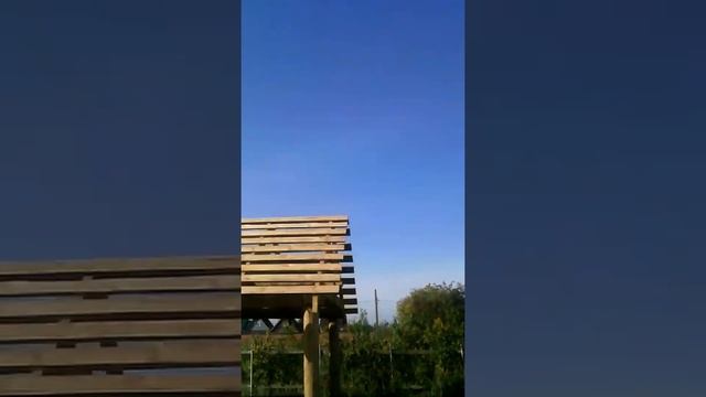 Дом из СИП-панелей. Своими силами кроем крышу бани. смотреть онлайн