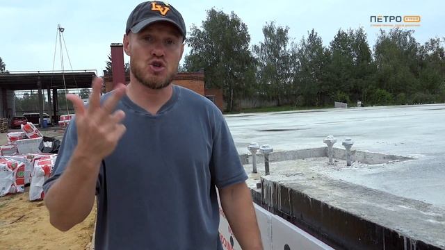 ТОП-5 ВАЖНЫХ элементов при заливке фундамента под склад. смотреть онлайн