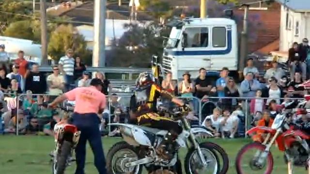 local FMX rider has PAINFULL CRASH смотреть онлайн