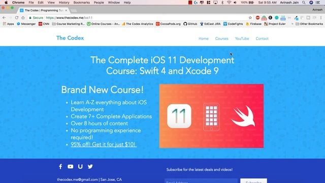 Brand New Course! The Complete iOS 11 Development Course - Get it now for just $10! смотреть онлайн