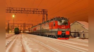 Клип про поезда (Города поезда)