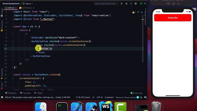 ???Create a Reusable Button Component | Learn React Native API | Learn React Native API 2022 смотреть онлайн
