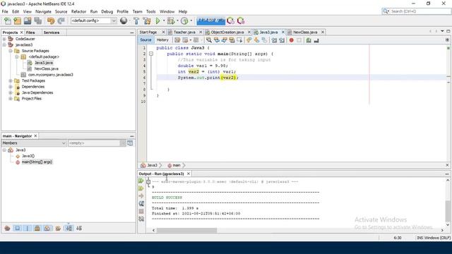 Java Tutorial - 4 (Type Conversion and Escape Sequence) смотреть онлайн