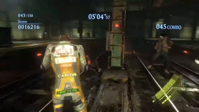 Resident Evil 6 - The Mercenaries (Rail Yard - PIERS) (S Rank) смотреть онлайн