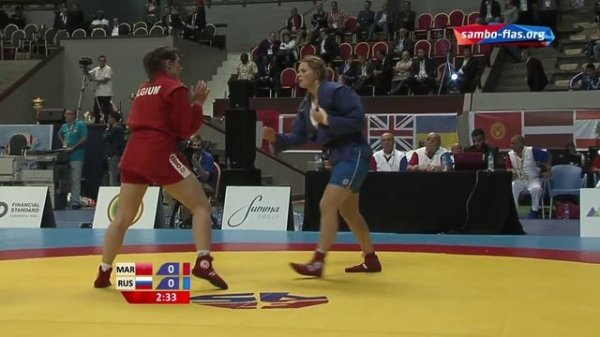 World Sambo Championship 2015 Day 1 Mat 1