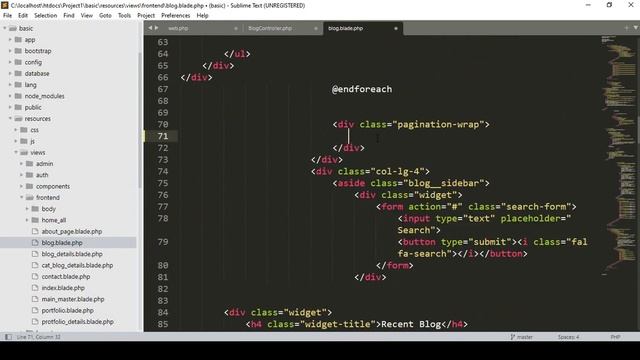 Laravel 9 Project #88 | Add Custom Pagination Part 1 смотреть онлайн