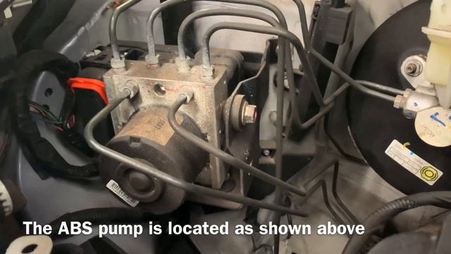 Nissan Pixo ABS Pump Location