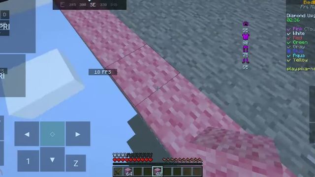 solo bedwars on POJAV launcher #pikanetworkbedwars смотреть онлайн