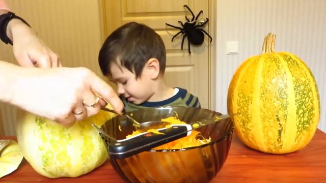 Хэллоуин 2016. Halloween 2016. Вырезаем тыкву. Фонарь Джека. смотреть онлайн