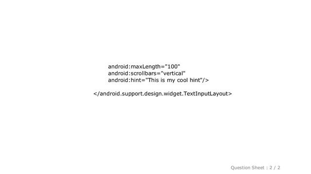 Android : Disable/Remove floating label hint text in TextInputLayout XML смотреть онлайн