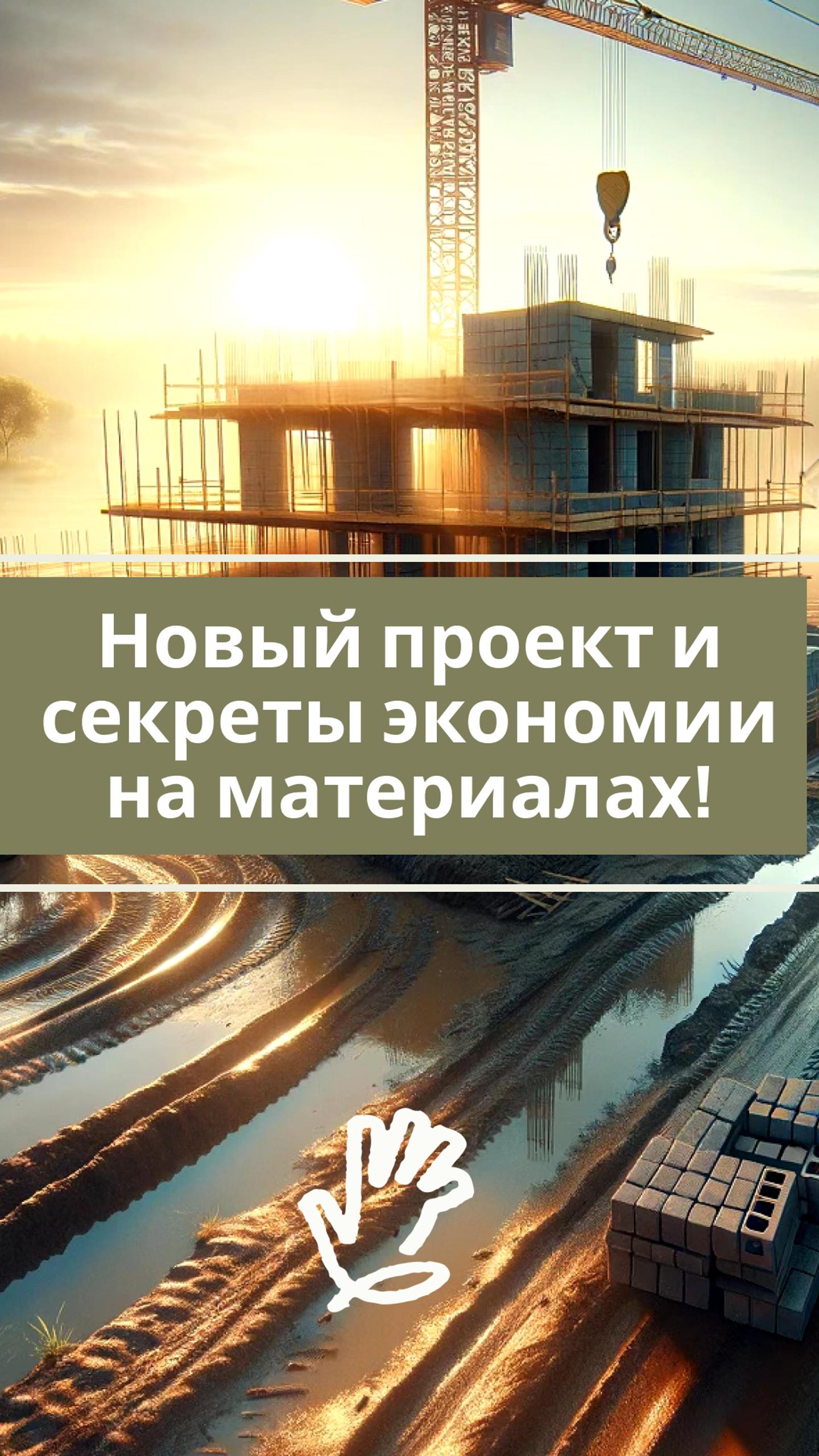 Старт стройки: новый проект и секреты экономии на материалах!