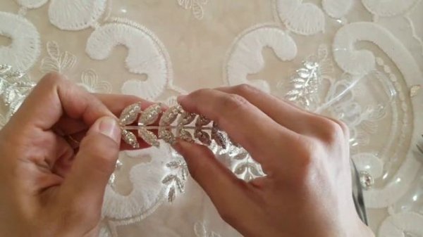 How to make simple, beautiful DIADEMA / Как сделать простую красивую ДИАДЕМУ / Diadema yasash