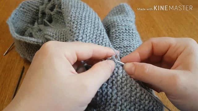 Детский комбензон спицами.вяжем ушки для комбензона смотреть онлайн