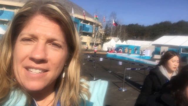 Stacy from WADA in the athlete village смотреть онлайн