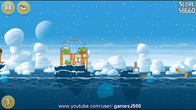 Angry Birds Seasons 4- Arctic Eggspedition 1-14 Walkthrough 3 Stars Lösung смотреть онлайн