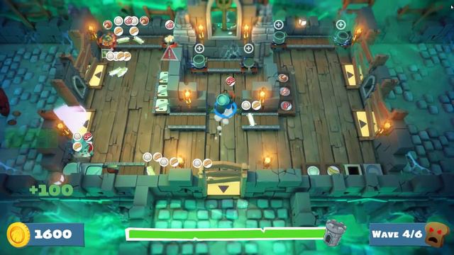 Overcooked All You Can Eat - Tenacious Trials - 2p Malicious Micromanagement + смотреть онлайн