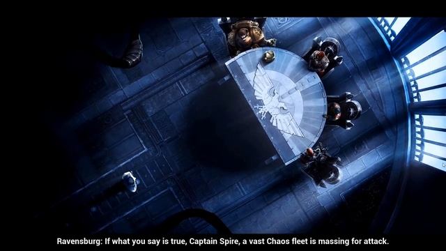 Battlefleet Gothic: Armada прохождение на русском Omens of Darkness пролог обзор и первый взгляд