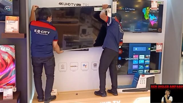 HOW TO PUT ON WALL BRACKET TCL 4K ANDROID TV 65P717 смотреть онлайн