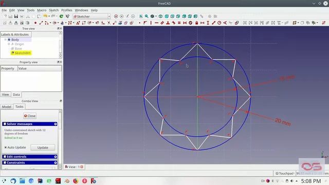 Tutorial: 3D Modeling a Vase in FreeCAD for 3D Printing смотреть онлайн