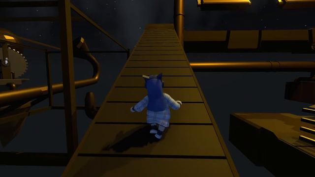 Найти дорогу в пьяном угаре!? даа!!! Human Fall Flat смотреть онлайн
