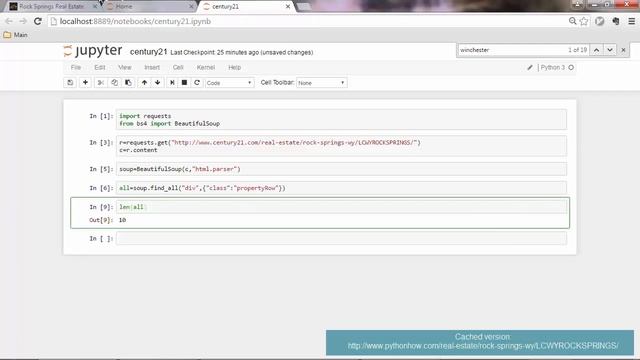 Learning Python | Real World Application| 193 Extracting Divisions of All Properties смотреть онлайн