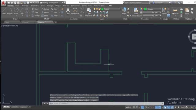 Ground Floor Plan in AutoCAD 2019 | Ground Floor House Design | Ground Floor Elevation смотреть онлайн