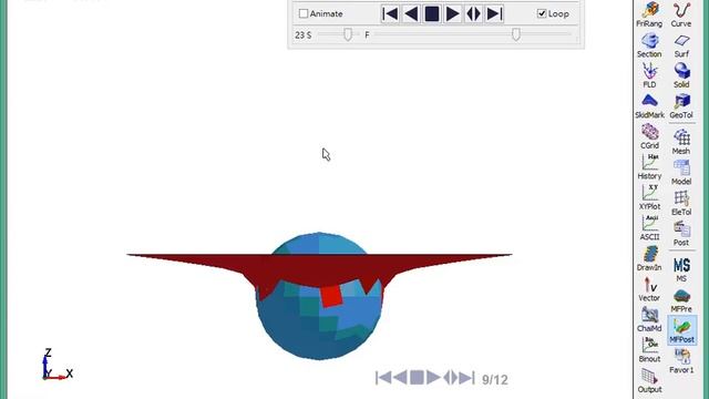LS-PrePost Workshop07 - Generate a Movie смотреть онлайн