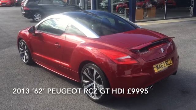 2013 ‘62’ Peugeot RCZ GT HDI £9995 смотреть онлайн