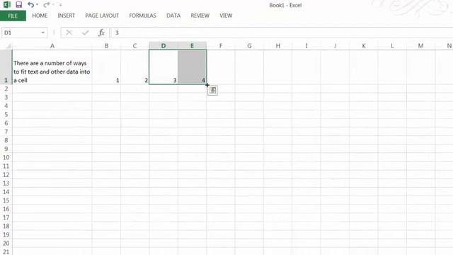 Excel Tip #1 - 3 ways to fit text into cells смотреть онлайн