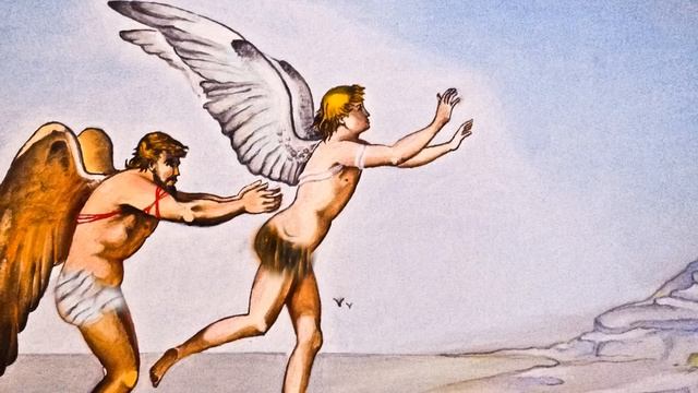 The Fall of Icarus ( The Flight of Daedalus and Icarus) - Greek Mythology - See U in History смотреть онлайн