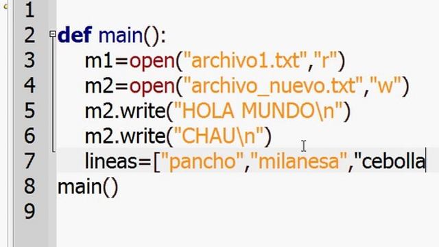 Programacion Python 20 : Manejo de Archivos 2 (escribir) смотреть онлайн