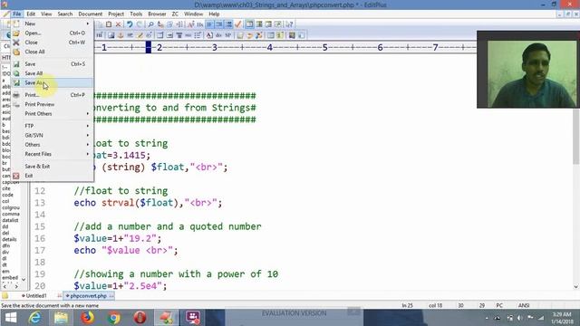 php converting to and from strings смотреть онлайн