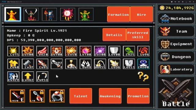 Dungeon Defense Fire Elemental Skills смотреть онлайн