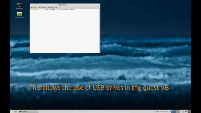 Install VirtualBox on linux - setup and get USB's working in your VirtualBox смотреть онлайн