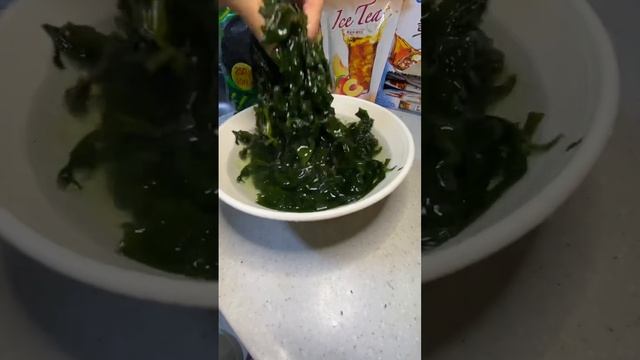 Корейский суп миёкук,очень полезный простой и вкусный суп.#миёкук