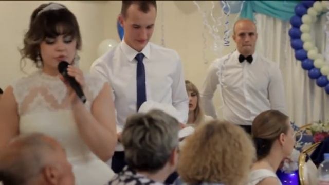 Свадьба.Благодарность родителям и сестре. Довела родных и гостей до слез. смотреть онлайн