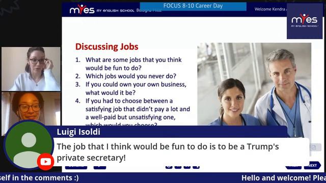 Myes 8-10 Career Day смотреть онлайн
