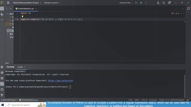 #7 Using Regular Expressions in Python for Email Validation смотреть онлайн
