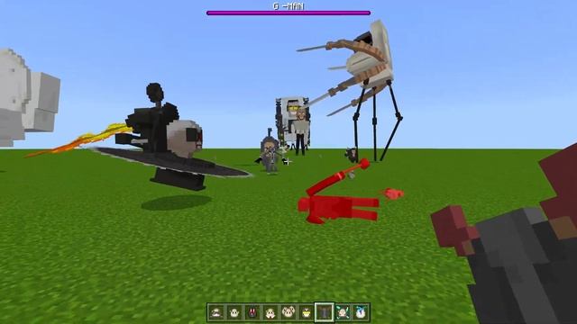 SKIBIDI TOILET v15.2 BY TELURMAN in MINECRAFT PE смотреть онлайн
