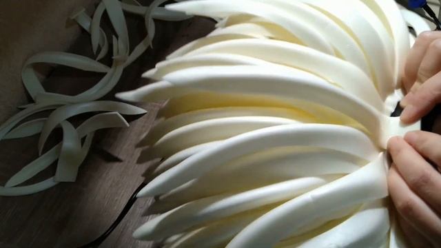 Хризантема светильник из изолона/ DIY From wildflowers to exotic flowers смотреть онлайн