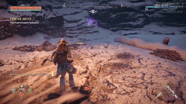 Horizon Zero Dawn: The Frozen Wilds - Side Quest: Frontier Justice смотреть онлайн