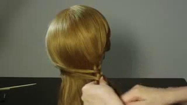 Прическа с плетением Плетение кос Romantic hairstyle for long hair смотреть онлайн